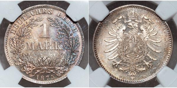 1 Mark Deutsches Kaiserreich (1871-1918) Silber 