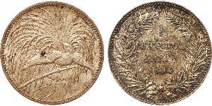 1 Mark Neuguinea Silber 