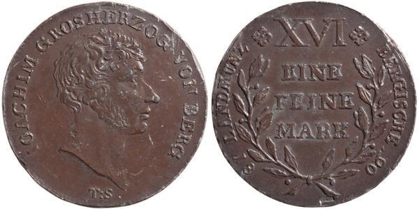 1 Mark States of Germany Silber 