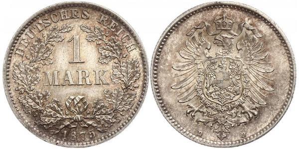 1 Mark German Empire (1871-1918) Silver 