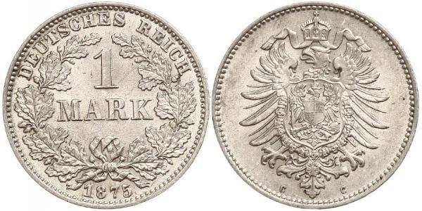 1 Mark German Empire (1871-1918) Silver 