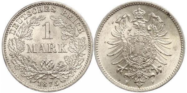 1 Mark German Empire (1871-1918) Silver 
