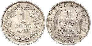 1 Mark Weimar Republic (1918-1933) Silver 