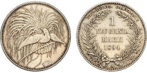 1 Mark New Guinea 銀 