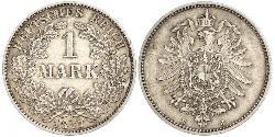 1 Mark 德意志帝國 (1871 - 1918) 銀 