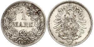 1 Mark 德意志帝國 (1871 - 1918) 銀 