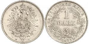 1 Mark 德意志帝國 (1871 - 1918) 銀 