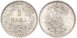 1 Mark 德意志帝國 (1871 - 1918) 銀 