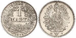 1 Mark 德意志帝國 (1871 - 1918) 銀 