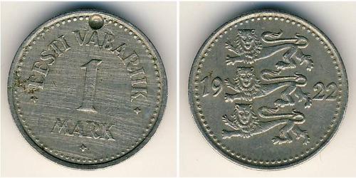 1 Mark 爱沙尼亚 銅/镍 