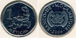 1 Metical Мозамбик,Республика Cuivre/Nickel 