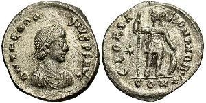 1 Miliarensis Impero bizantino (330-1453) Argento Teodosio II (401-450)