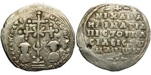 1 Miliaresion Empire byzantin (330-1453) Argent Michel VII Doukas (1050-1078)