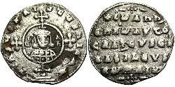 1 Miliaresion Impero bizantino (330-1453) Argento Giovanni I Zimisce (925-976)