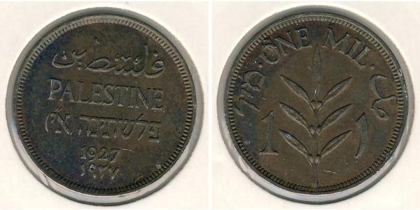 1 Mill Palestine Bronzo 