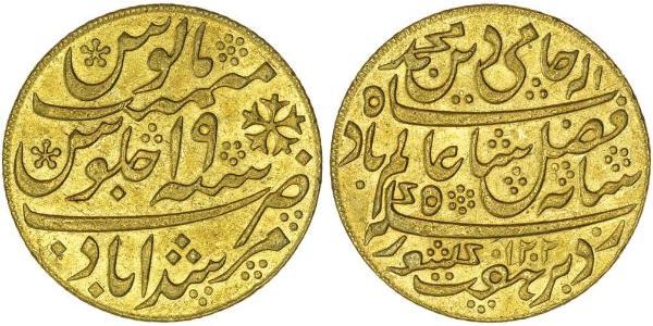 1 Mohur Ancient India Gold 