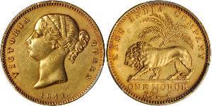 1 Mohur Britisch-Indien (1858-1947) Gold Victoria (1819 - 1901)