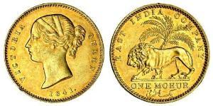 1 Mohur Britisch-Indien (1858-1947) Gold Victoria (1819 - 1901)