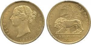 1 Mohur Britisch-Indien (1858-1947) Gold Victoria (1819 - 1901)