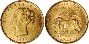 1 Mohur Britisch-Indien (1858-1947) Gold Victoria (1819 - 1901)