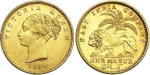 1 Mohur Britisch-Indien (1858-1947) Gold Victoria (1819 - 1901)