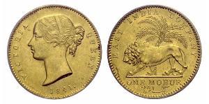 1 Mohur British Raj (1858-1947) Gold Victoria (1819 - 1901)