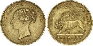 1 Mohur British Raj (1858-1947) Gold Victoria (1819 - 1901)