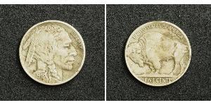 1 Nickel Estados Unidos de América (1776 - ) Cobre 