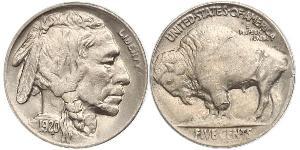 1 Nickel Estados Unidos de América (1776 - ) Cobre 