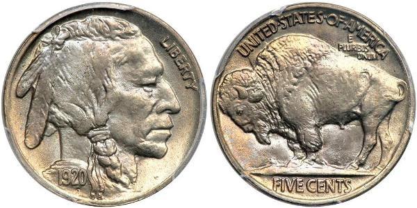 1 Nickel USA (1776 - ) Copper 