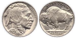 1 Nickel États-Unis d