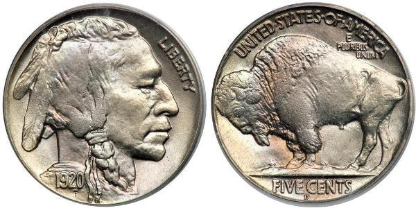 1 Nickel États-Unis d