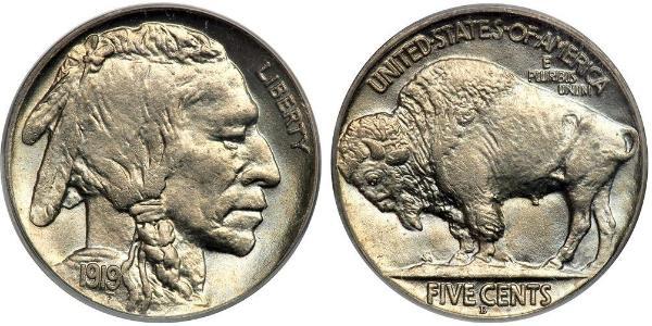 1 Nickel États-Unis d