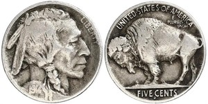 1 Nickel Vereinigten Staaten von Amerika (1776 - ) Kupfer 