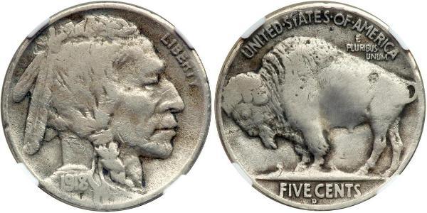 1 Nickel Vereinigten Staaten von Amerika (1776 - ) Kupfer 
