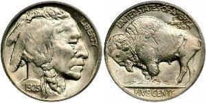 1 Nickel США (1776 - ) Медь 
