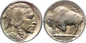 1 Nickel США (1776 - ) Медь 