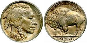 1 Nickel США (1776 - ) Медь 