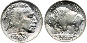 1 Nickel США (1776 - ) Медь 