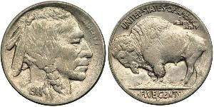 1 Nickel США (1776 - ) Медь 