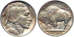 1 Nickel США (1776 - ) Медь 