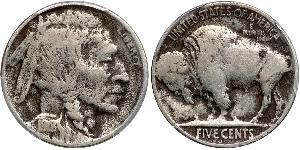 1 Nickel США (1776 - ) Медь 