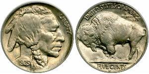 1 Nickel США (1776 - ) Медь 