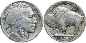 1 Nickel США (1776 - ) Медь 
