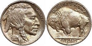 1 Nickel США (1776 - ) Медь 