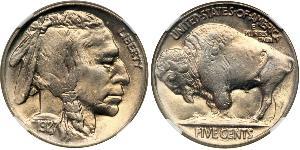 1 Nickel США (1776 - ) Медь 