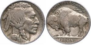 1 Nickel США (1776 - ) Медь 