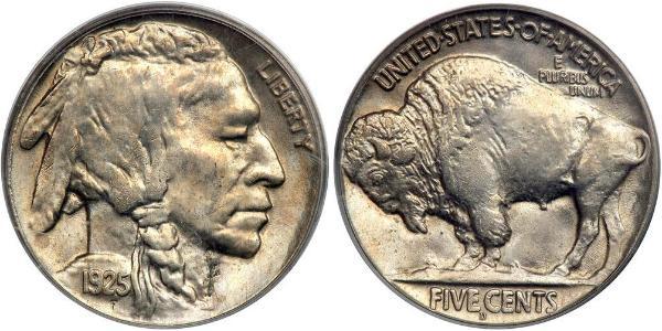 1 Nickel США (1776 - ) Медь 
