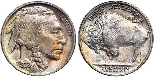 1 Nickel США (1776 - ) Медь 