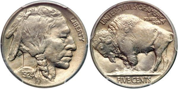 1 Nickel США (1776 - ) Медь 